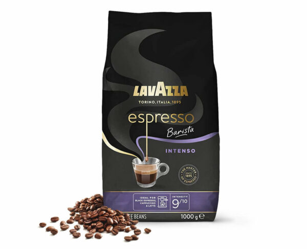 Café Lavazza en grano Espresso barista intenso