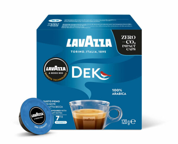 Cápsulas Lavazza a modo mio espresso dek cremoso