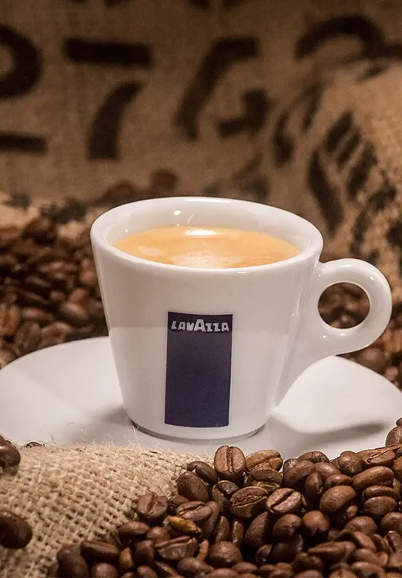 cafés lavazza en taza